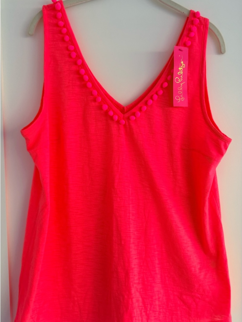 Lilly Pulitzer GiGi Top - Love Potion Pink XL  NWT